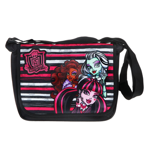  «Сумка-почтальон Monster High Крутые девчонки (22130)», бренда Росмэн-Пресс - фото №1