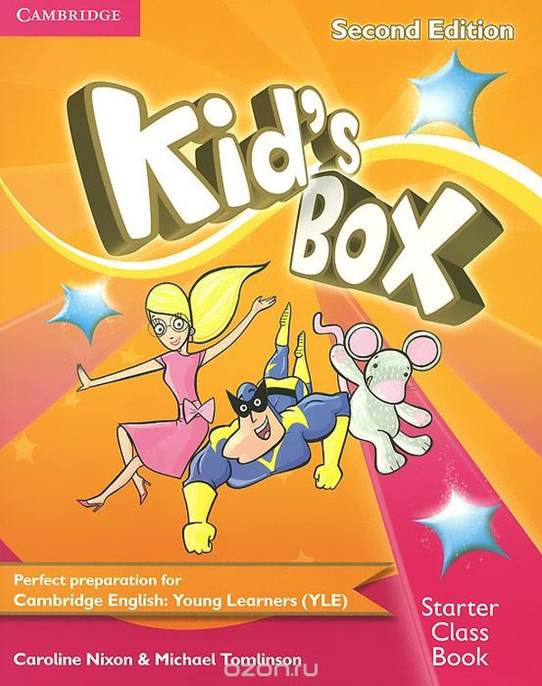 Бумажная книга «Kids Box Starter Class Book (+ CD-ROM)», авторов Кэролайн Никсон, Майкл Томлинсон - фото №1
