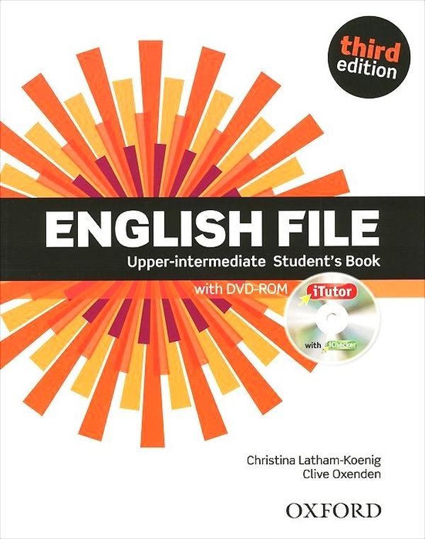[object Object] «English File. Upper-intermediate. Student's Book (+ DVD-ROM)», авторів Клайв Оксенден, Крістіна Латам-Кеніґ - фото №1