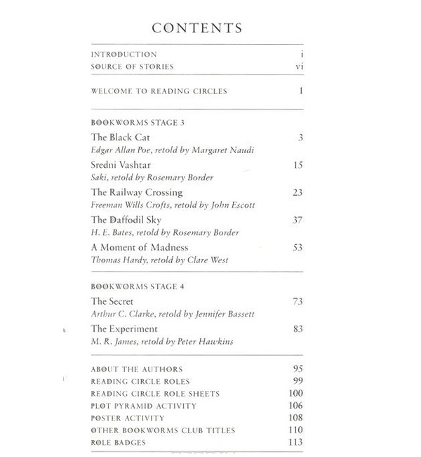 Бумажная книга «Oxford Bookworms Club Gold. Stories for Reading Circles. Stages 3 and 4» - фото №1