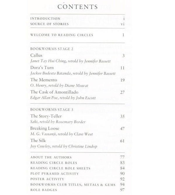 Бумажная книга «Oxford Bookworms Club Pearl: Stories for Reading Circles. Stages 2 and 3» - фото №1
