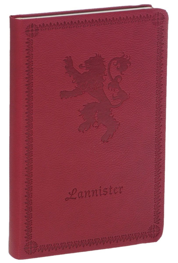 Бумажная книга «Game of Thrones. House Lannister. Hardcover Ruled Journal» - фото №1