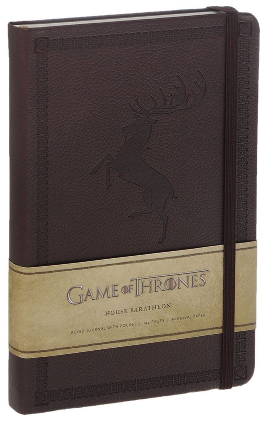 Бумажная книга «Game of Thrones: House Baratheon Hardcover Ruled Journal » - фото №1