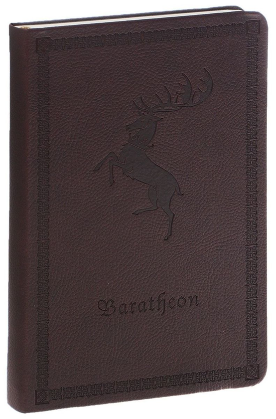 Бумажная книга «Game of Thrones: House Baratheon Hardcover Ruled Journal » - фото №1