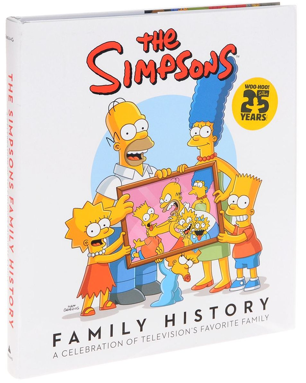 Паперова книга «The Simpsons. Family History», автор Метт Грейнінг - фото №1