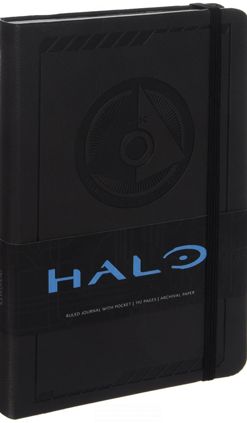 Бумажная книга «Halo Hardcover Ruled Journal » - фото №1