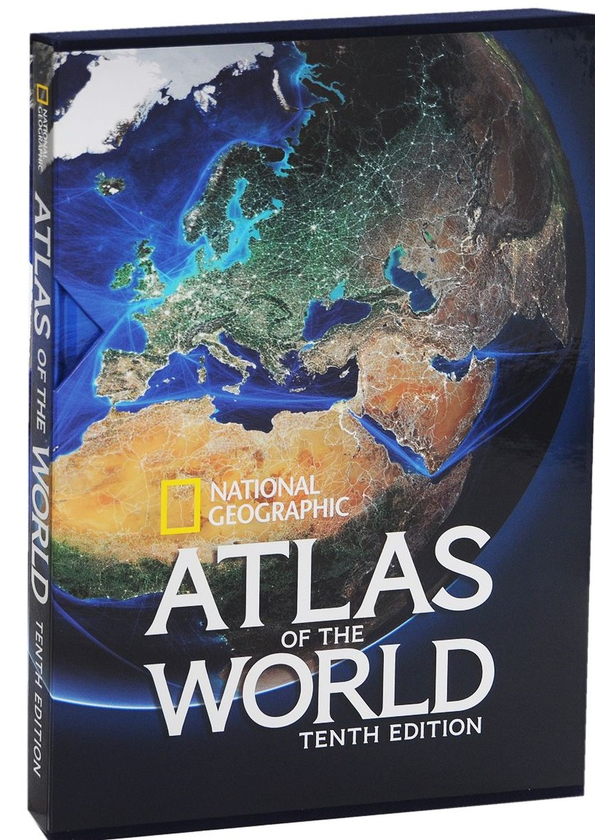 Бумажная книга «National Geographic Atlas of the World» - фото №1