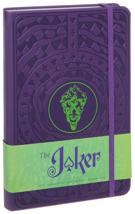 Бумажная книга «The Joker Hardcover Ruled Journal » - фото №1