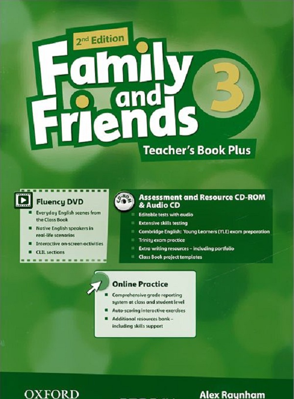 Бумажная книга «Family and Friends: Level 3: Teacher's Book Plus with Online Practice (+ DVD, CD-ROM, CD)», автор Alex Raynham - фото №1