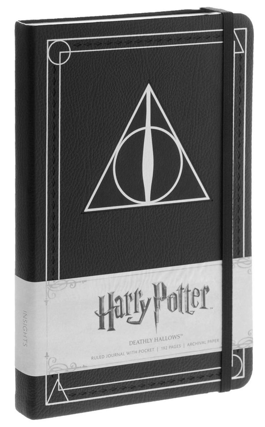 Бумажная книга «Harry Potter Deathly Hallows Hardcover Ruled Journal» - фото №1