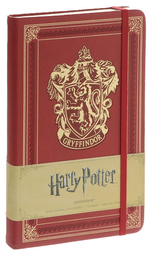 Бумажная книга «Harry Potter Gryffindor Hardcover Ruled Journal» - фото №1