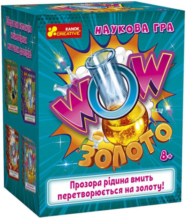 «Наукова гра Ranok-Creative WOW золото (10132103У)», бренда Ranok-Creative - фото №1