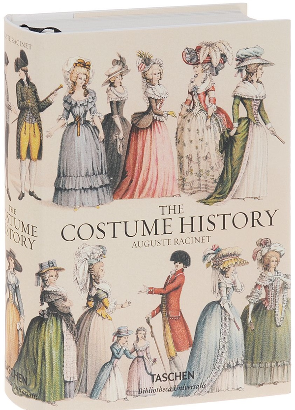 Бумажная книга «The Costume History», автор Огюст Расине - фото №1
