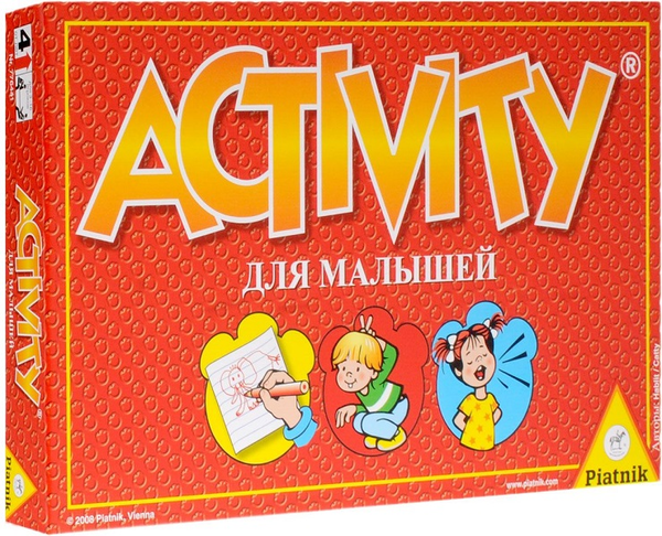  «Настольная игра Piatnik Активити для малышей (18117)», бренда Piatnik - фото №1