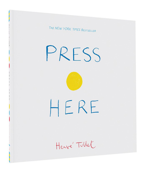 Бумажная книга «Press Here», автор Эрве Тюлье - фото №1