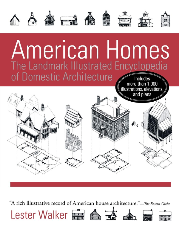 Бумажная книга «American Homes», автор Лестер Уокер - фото №1