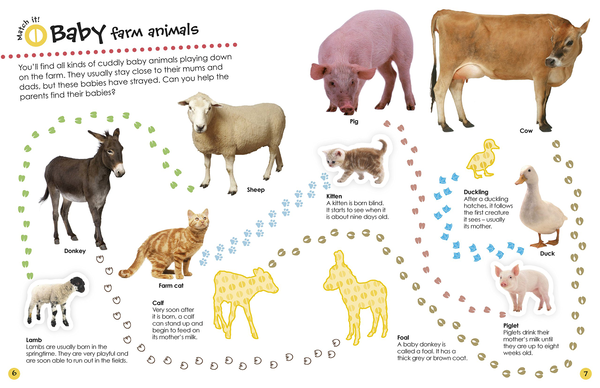 Бумажная книга «Farm Ultimate Sticker Book» - фото №1