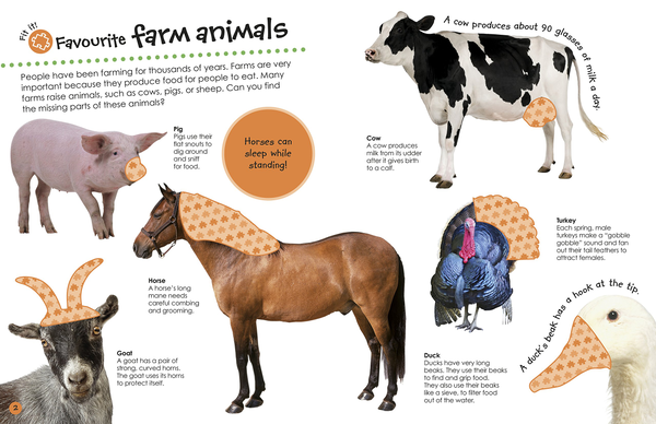 Бумажная книга «Farm Ultimate Sticker Book» - фото №1