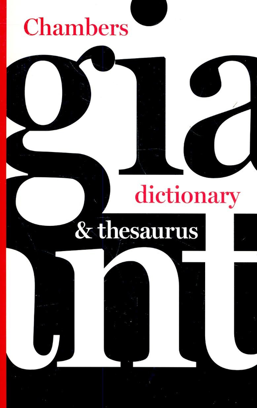 Бумажная книга «Chambers Giant Dictionary and Thesaurus », автор Ян Брукс - фото №1