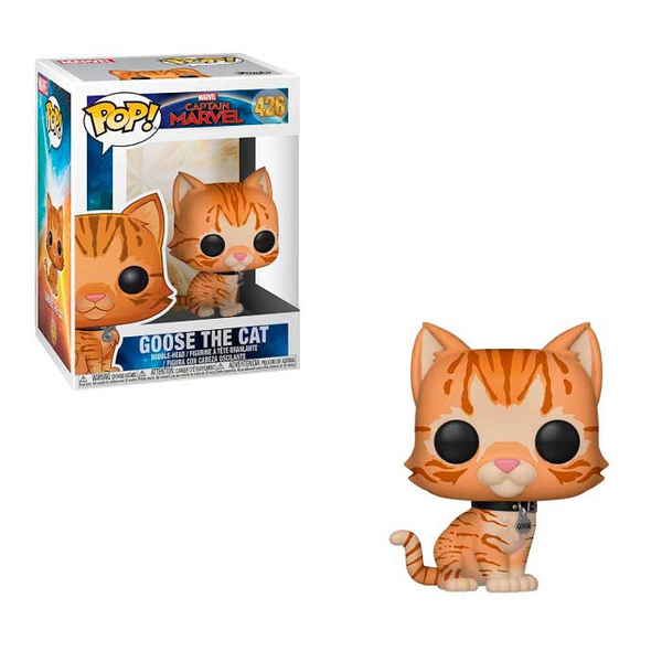 «Колекційна фігурка Funko POP! Captain Marvel Кіт Гусак (36379)», бренду Funko Pop - фото №1