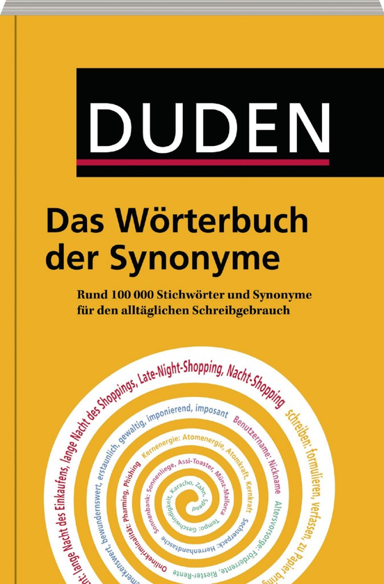 Паперова книга «Duden. Das Wörterbuch der Synonyme» - фото №1