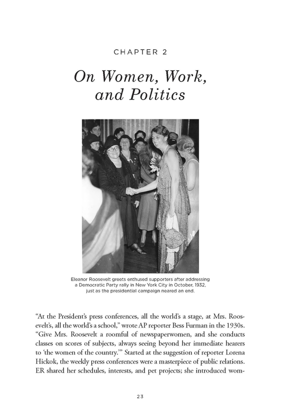 Бумажная книга «Eleanor Roosevelt: In Her Words», автор Нэнси Волох - фото №1
