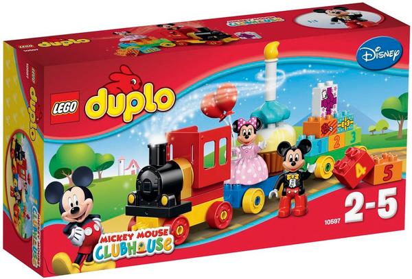  «Конструктор LEGO DUPLO Парад на День Рождения Микки и Минни (10597)», бренда LEGO - фото №1