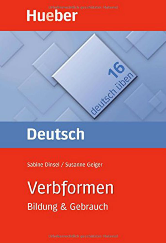 Паперова книга «deutsch uben 16, Verbformen», авторів Сабіна Дінсель, Сюзанна Гейгер - фото №1