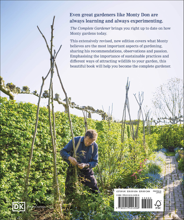 Бумажная книга «The Complete Gardener», автор Монти Дон - фото №1