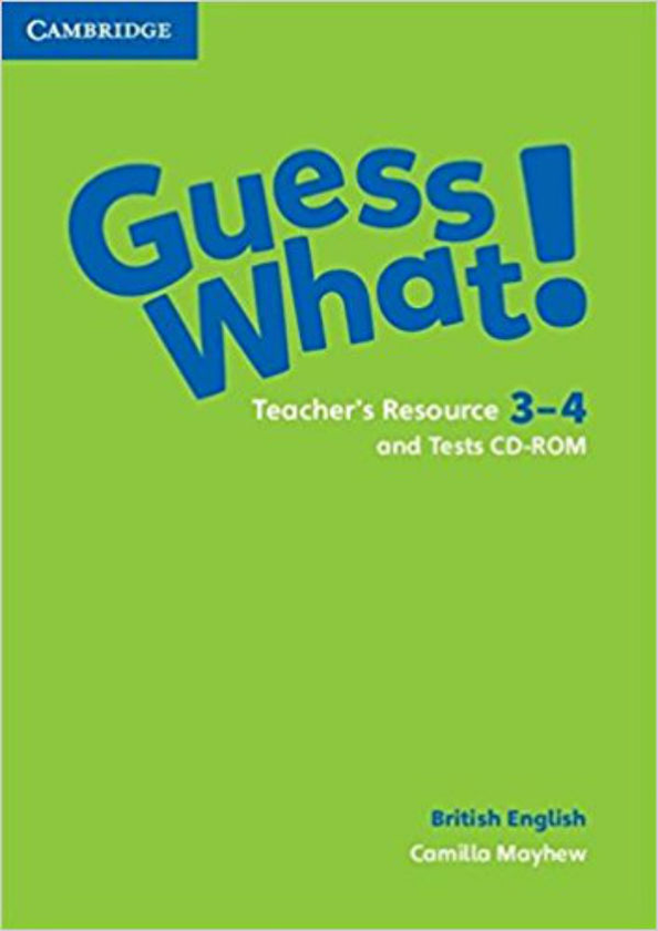 [object Object] «Guess What! Levels 3-4 Teacher's Resource and Tests CD-ROMs», автор Камілла Мейх’ю - фото №1