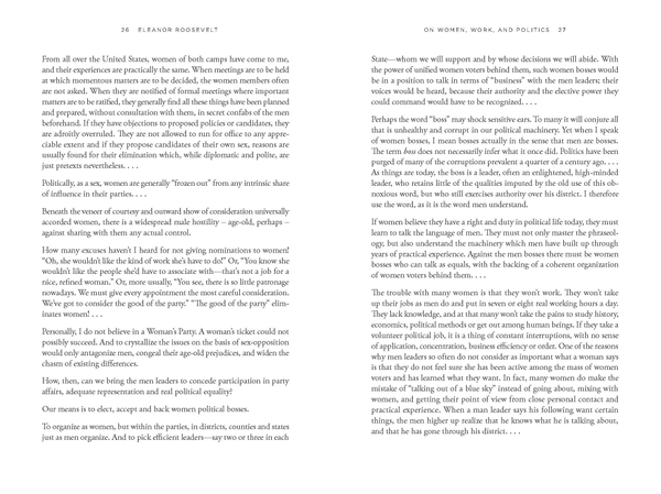 Бумажная книга «Eleanor Roosevelt: In Her Words», автор Нэнси Волох - фото №1