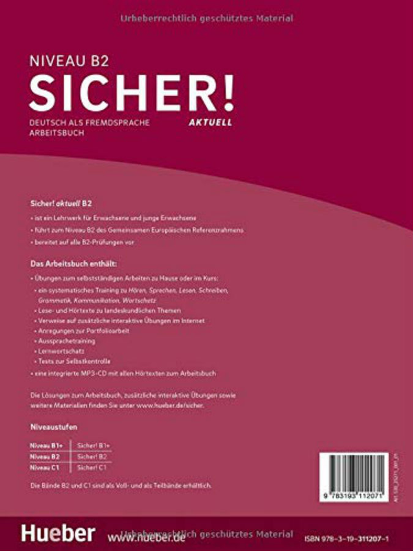 [object Object] «Arbeitsbuch B2 mit MP3-CD», авторів Міхаела Перлманн-Бальме, Сюзанна Швальб - фото №2 - мініатюра