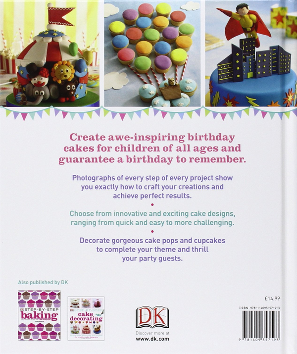 Бумажная книга «Kids' Birthday Cakes: Step by Step», автор Карен Суливан - фото №1