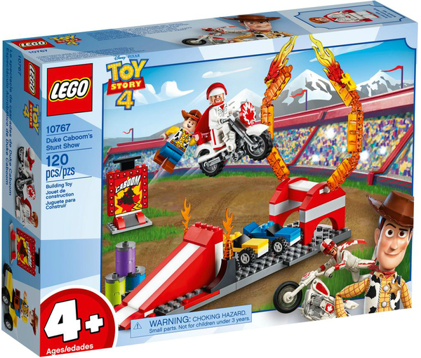  «Конструктор LEGO Toy Story 4 Шоу трюков герцога Кабума 120 деталей (10767)», бренда LEGO - фото №1