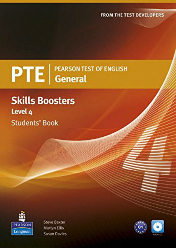 Бумажная книга «Pearson Test of English (PTE) General Skills Booster Level 4 Student's Book», автор Мартин Эллис - фото №1