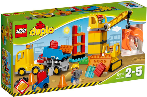  «Конструктор LEGO DUPLO Великий будмайданчик (10813)», бренду LEGO - фото №1