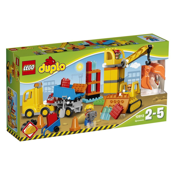  «Конструктор LEGO DUPLO Великий будмайданчик (10813)», бренду LEGO - фото №1
