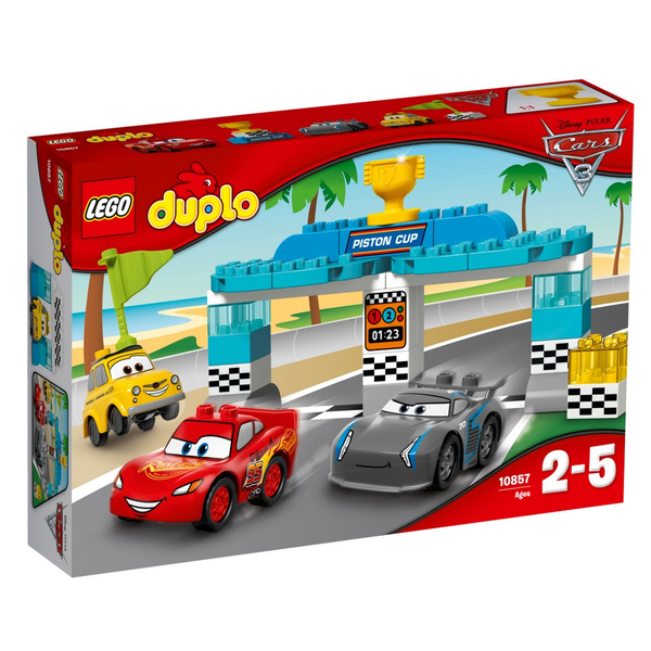  «Конструктор LEGO DUPLO Перегони за Кубок Поршня (10857)», бренду LEGO - фото №1