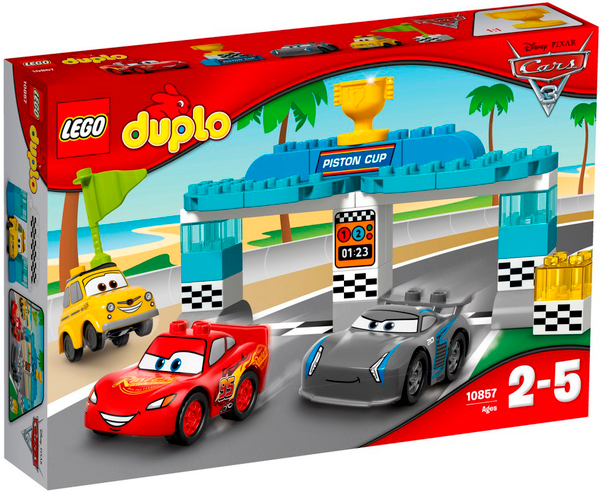  «Конструктор LEGO DUPLO Перегони за Кубок Поршня (10857)», бренду LEGO - фото №1