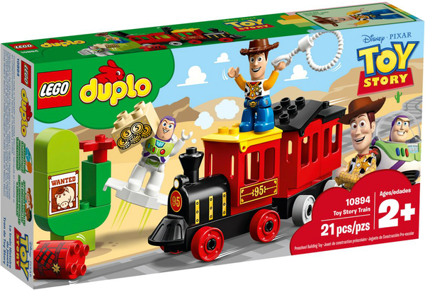  «Конструктор LEGO DUPLO История игрушек Поезд 21 деталь (10894)», бренда LEGO - фото №1