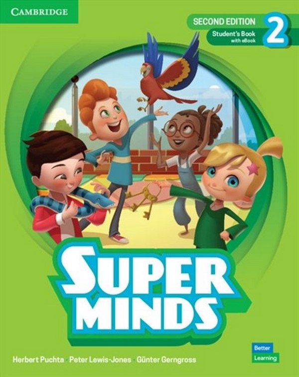 [object Object] «Super Minds  2nd Edition 2 Student's Book with eBook British English», авторів Герберт Пухта, Пітер Льюїс-Джонс, Гюнтер Гернгросс - фото №1