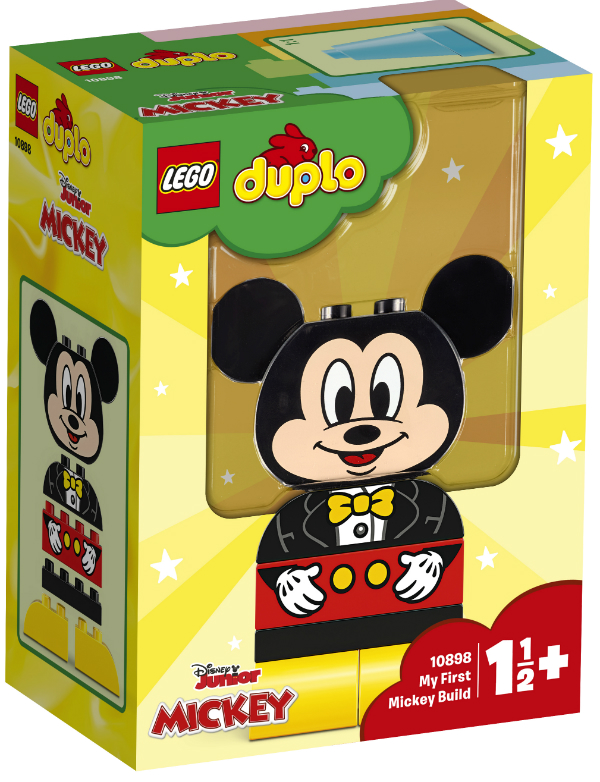  «Конструктор LEGO DUPLO Мой первый Микки 9 деталей (10898)», бренда LEGO - фото №1