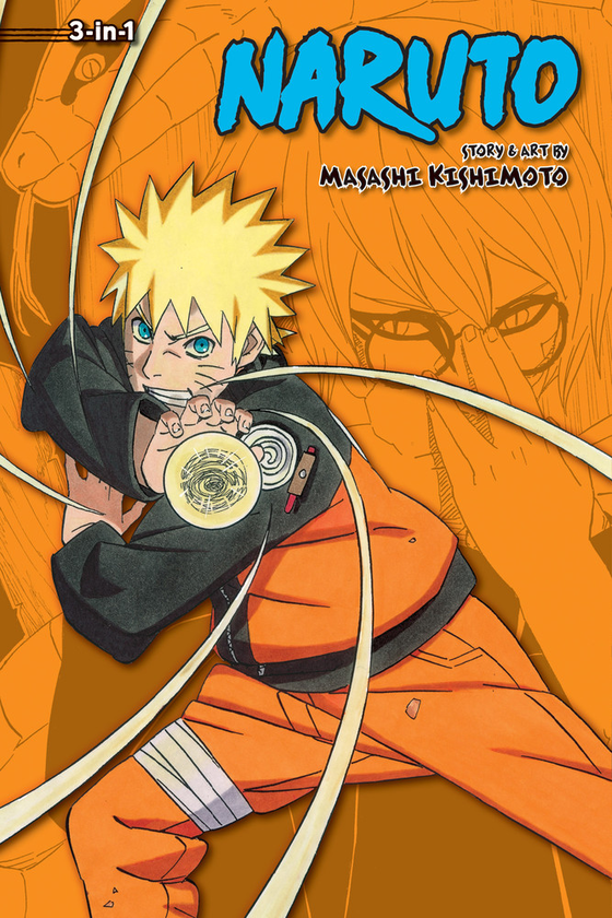 Бумажная книга «Naruto. 3-in-1 Edition. Volume 18», автор Масаси Кисимото - фото №1