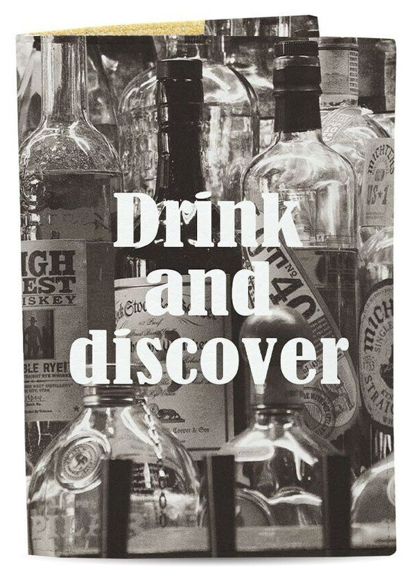 «Обложка для паспорта Just Cover Drink and discover (4823087003919)», бренда Just Cover - фото №1