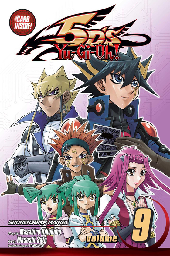 Бумажная книга «Yu-Gi-Oh! 5D's. Volume 9», автор Масахиро Хикокубо - фото №1