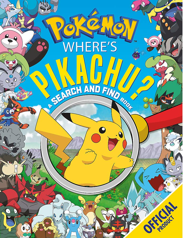 [object Object] «Where's Pikachu? A Search and Find Book» - фото №1