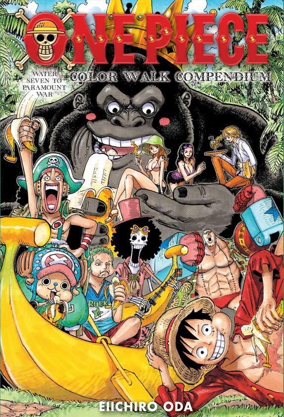 Бумажная книга «One Piece Color Walk Compendium: Water Seven to Paramount War», автор Эйитиро Ода - фото №1