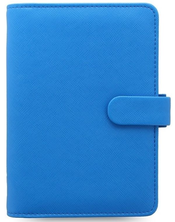  «Органайзер Filofax Saffiano Personal Fluoro Blue (20-028766)», бренда Filofax - фото №1