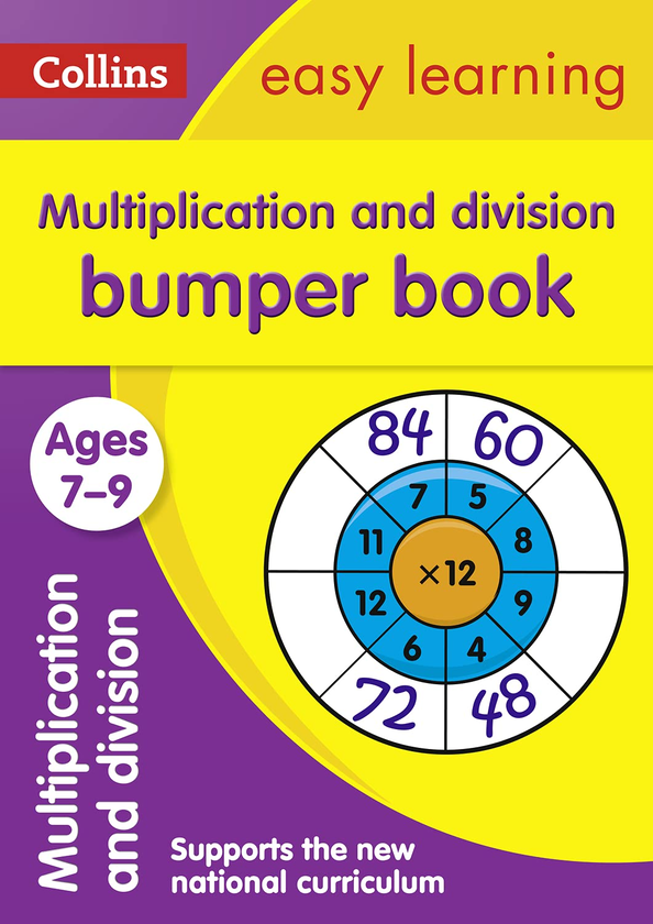 Бумажная книга «Multiplication & Division Bumper Book Ages 7-9: Ideal for Home Learning» - фото №1