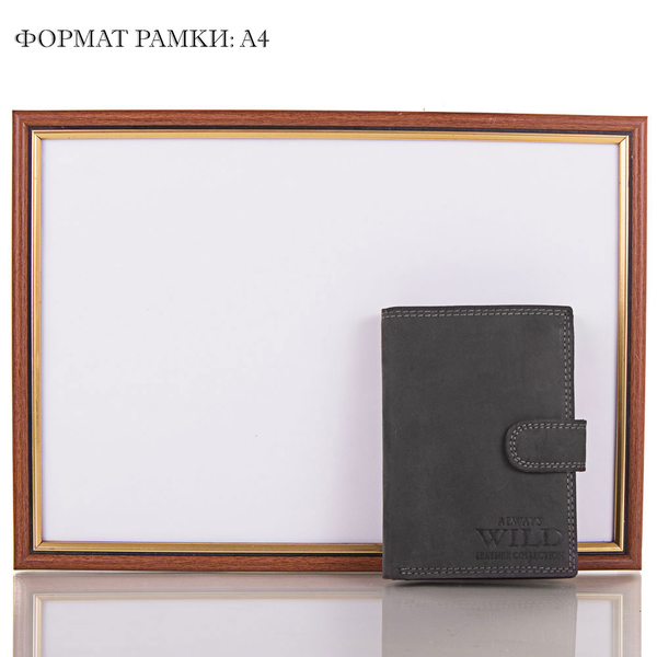 «Кошелек мужской кожаный Always Wild (DNKN4L-MHU-black)», бренду Always Wild - фото №1